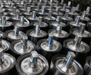 Medium quality steel conveyor rollers